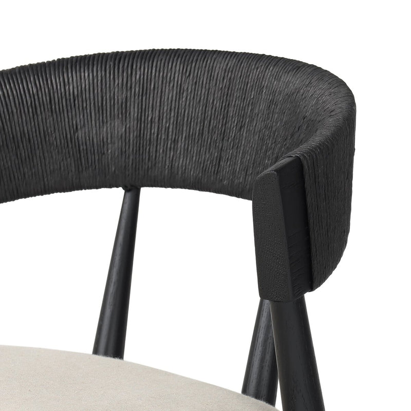 Fairouz Dining Chair | Black