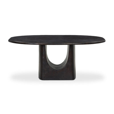 Amato 72" Outdoor Dining Table | Antique Rust