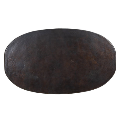 Amato 72" Outdoor Dining Table | Antique Rust