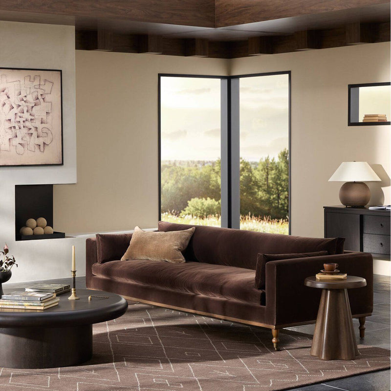 Harlin 96" Sofa | Surrey Cocoa