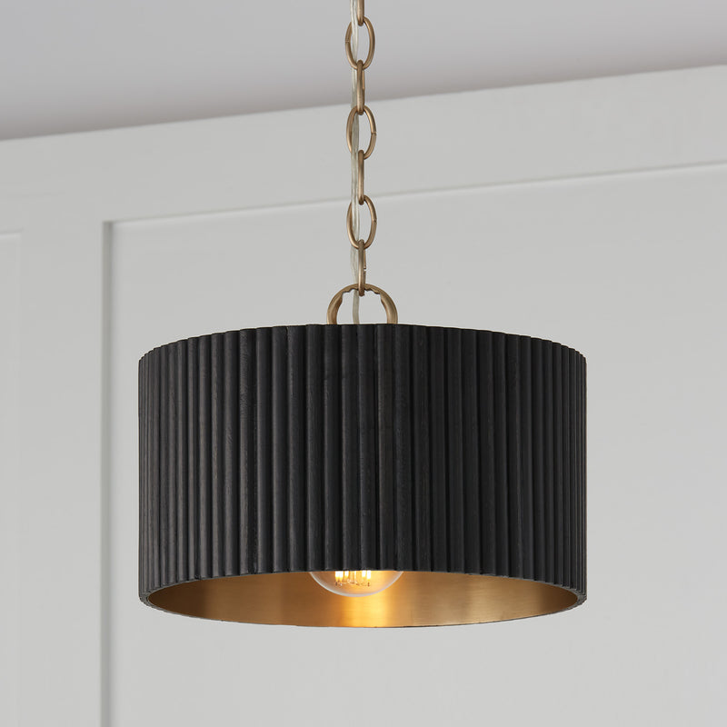 Donovan 1-Light Semi Flush Mount | Pendant