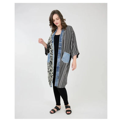 Janis Cardigan | Black Mix