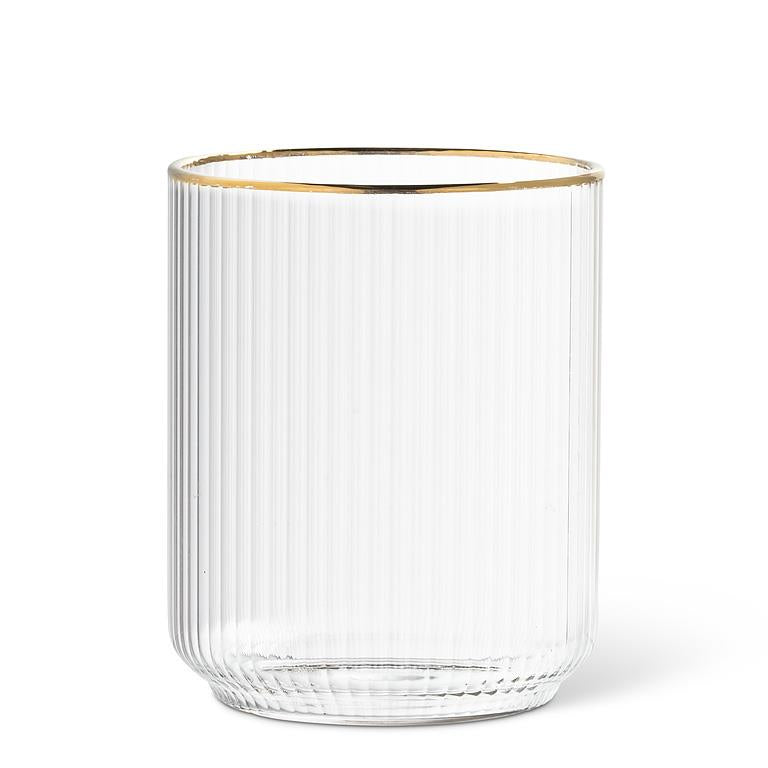 Tight Optic Gold Trim Tumbler