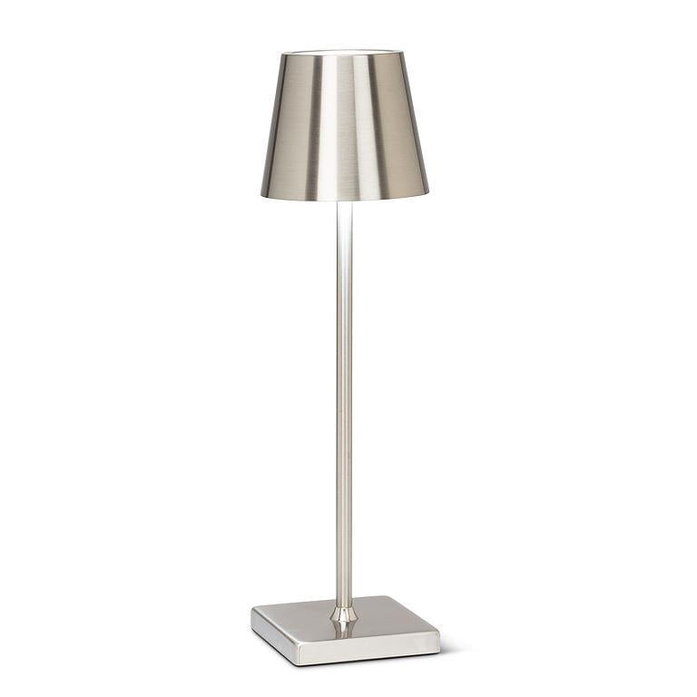 Classic Shade LED Table Light | Silver