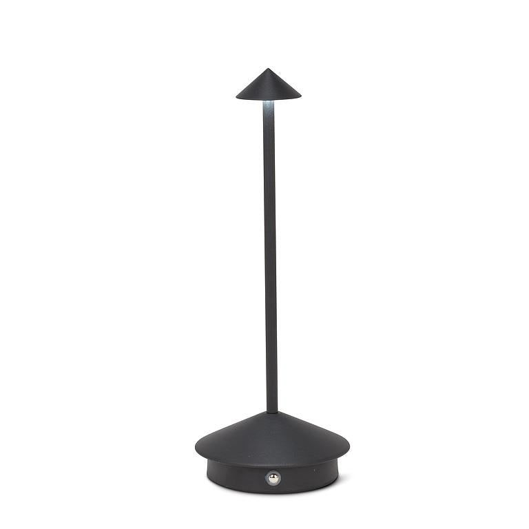 Slim Arrow Cordless LED Table Lamp | Black