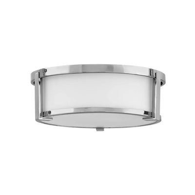 Lowell 13" Flush Mount | Etched Opal