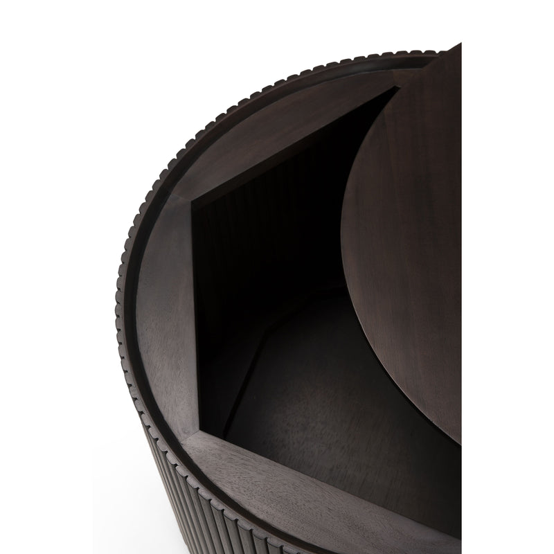 Roller Max Coffee Table | Mahogany