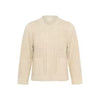 DenizePW Cardigan┃Whitecap Gray / White