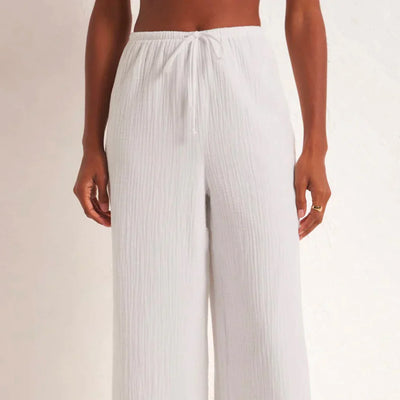 Barbados Gauze Pant | White