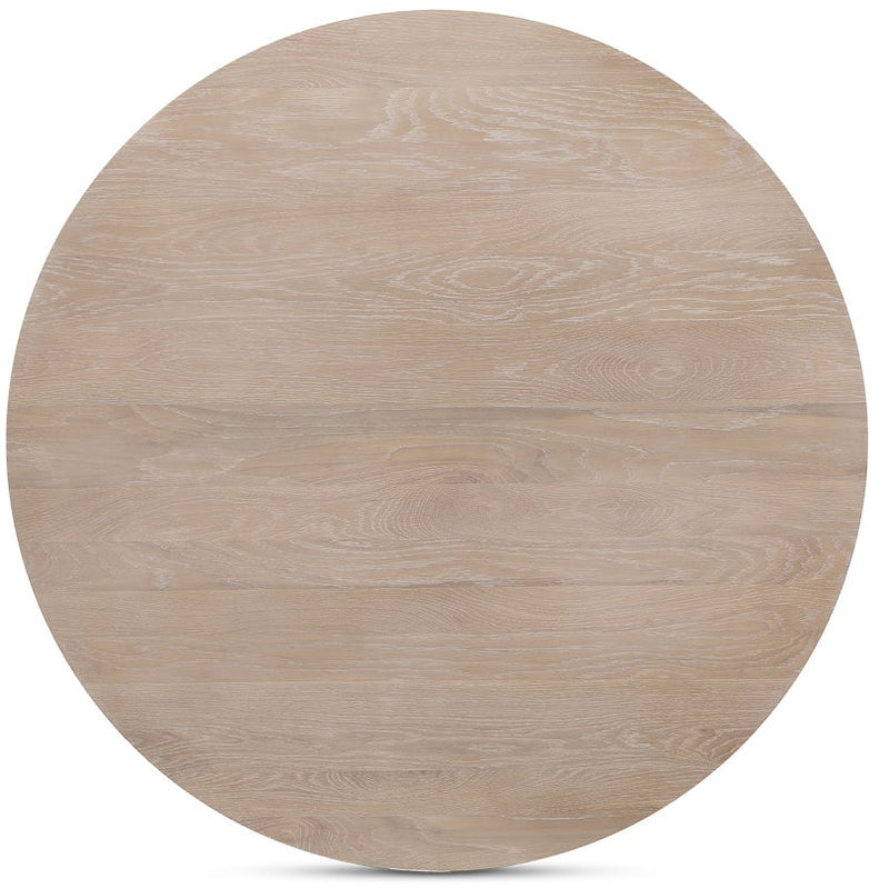 Silas Round Dining Table | Solid White Oak