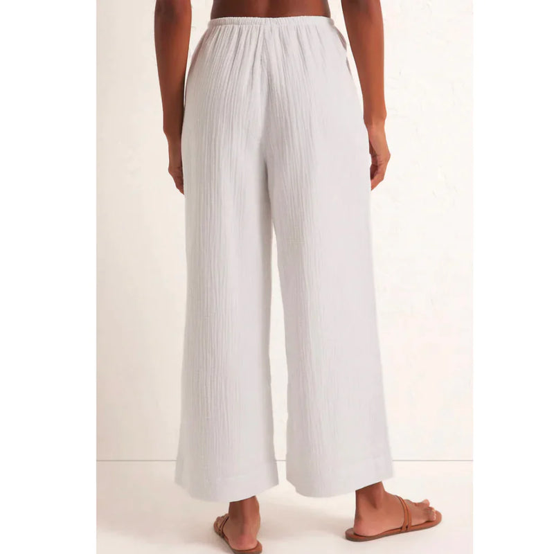 Barbados Gauze Pant | White