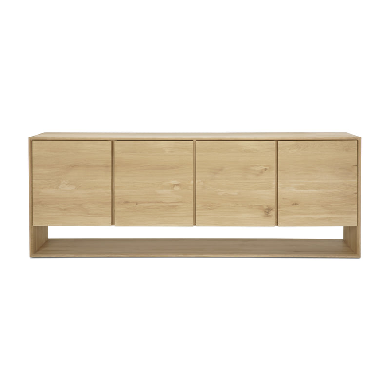 Nordic 82" Oak Sideboard