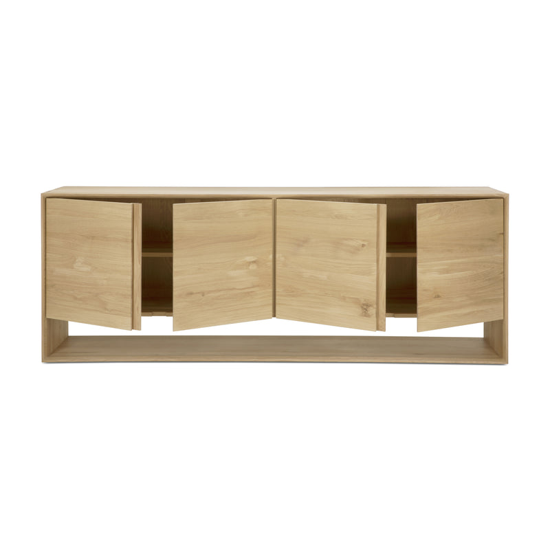 Nordic 82" Oak Sideboard