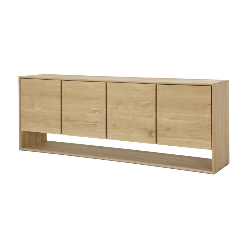 Nordic 82" Oak Sideboard