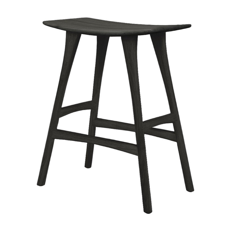 Oak Osso Counter Stool | Black