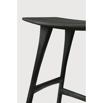 Oak Osso Counter Stool | Black