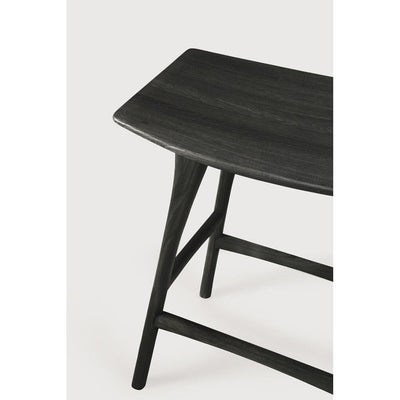 Oak Osso Counter Stool | Black