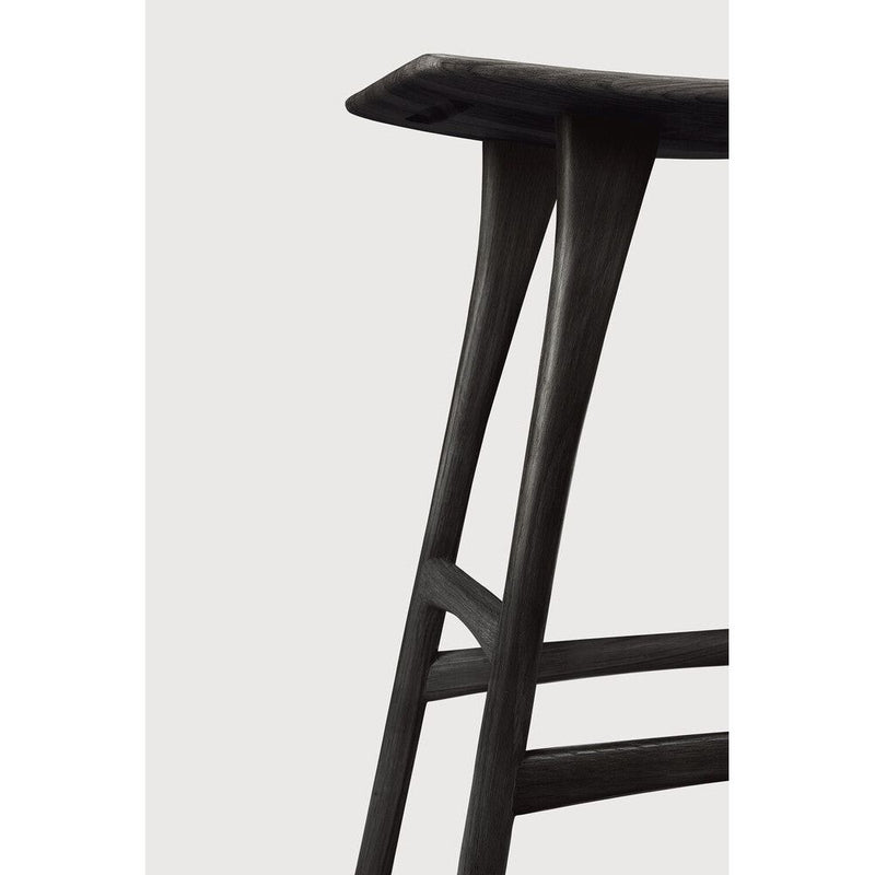 Oak Osso Counter Stool | Black