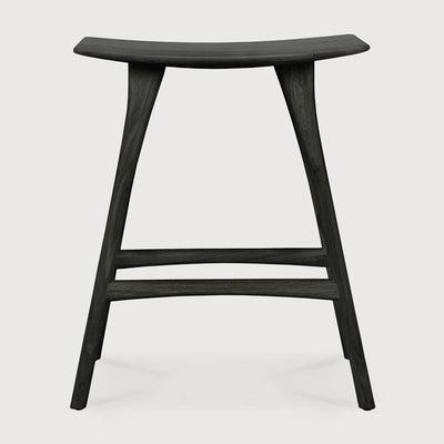 Oak Osso Counter Stool | Black