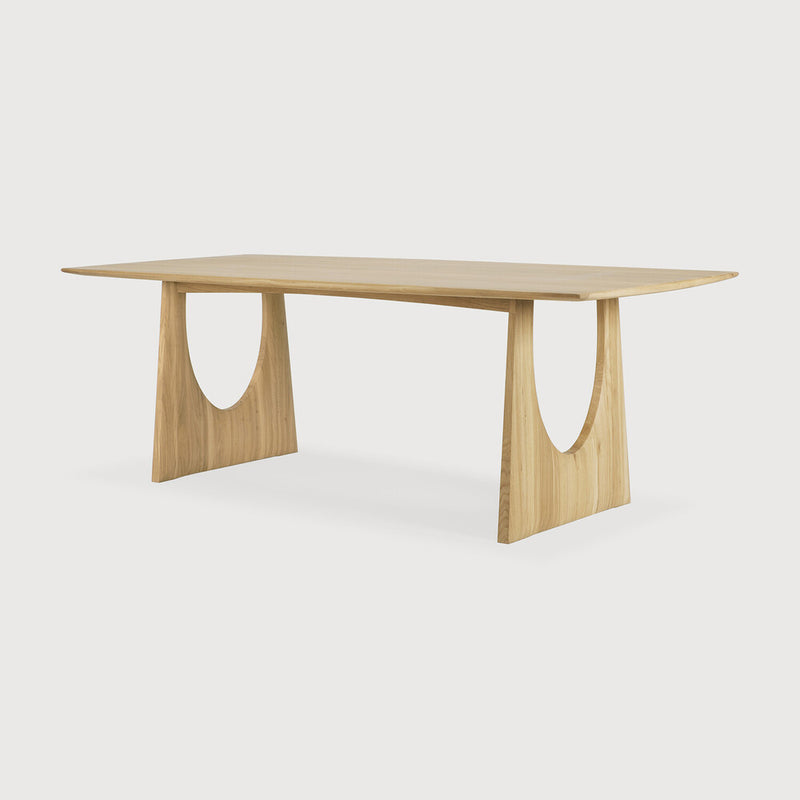 Geometric Rectangular Dining Table