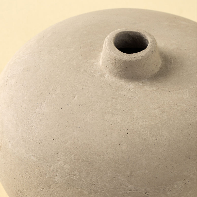 Rotunda Paper Mache Vase