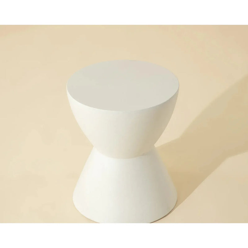 Logan Side Table | White