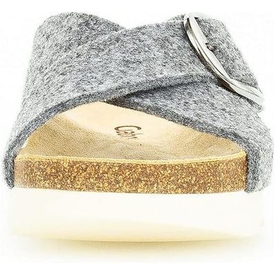 Filz Slip-on Sandal | Grey