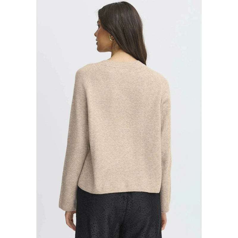 Noah Pullover Sweater | Desert Taupe Melange