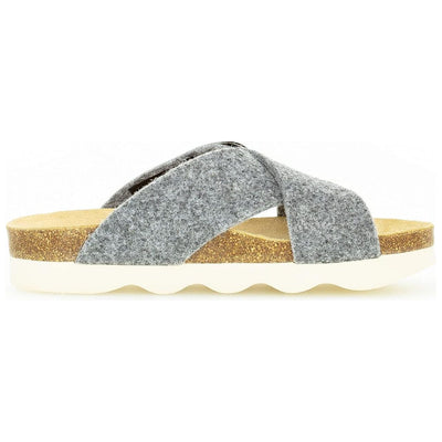 Filz Slip-on Sandal | Grey