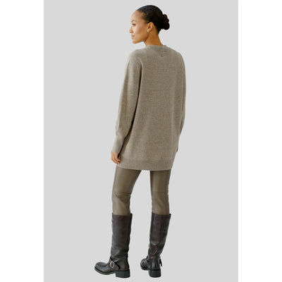 Oversized Pullover Sweater | Smokey Taupe