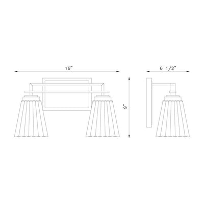 Lyna 2-Light Vanity