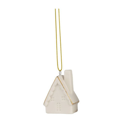 Petite Ceramic House Ornament