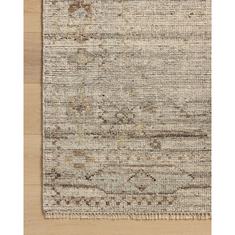 Abigail Rug 01 | Magnolia Home by Joanna Gaines × Loloi | Stone / Multi