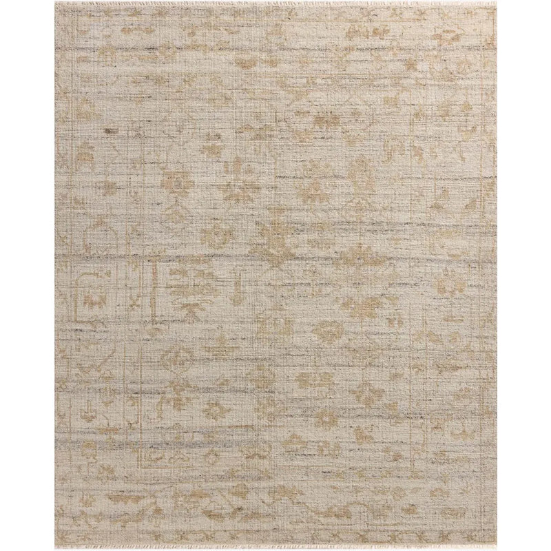 Abigail Rug 02 | Magnolia Home by Joanna Gaines × Loloi | Ivory / Natural