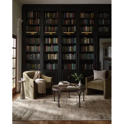 Abigail Rug 03 | Magnolia Home by Joanna Gaines × Loloi | Mocha / Smoke