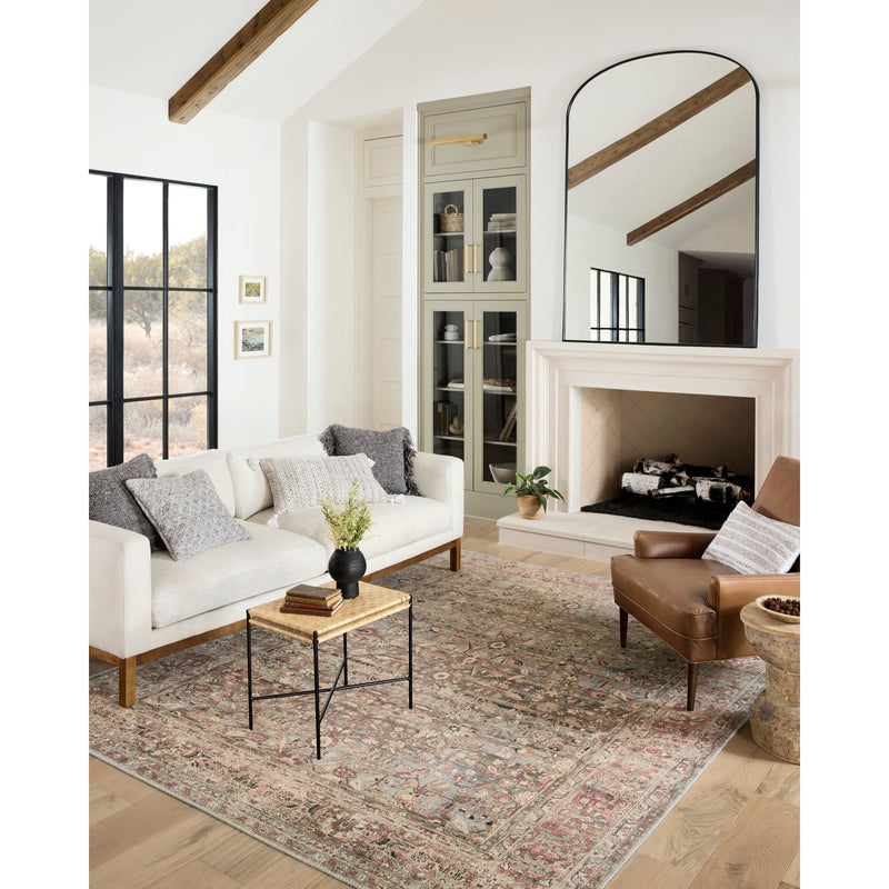 Adrian Rug 06 | Ocean / Clay