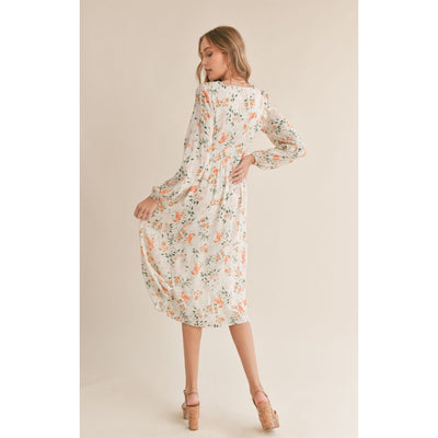 Bloom Brigade Midi Dress