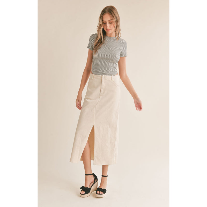 Clear Eyes Denim Skirt