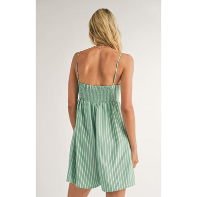 Traditions Striped Romper