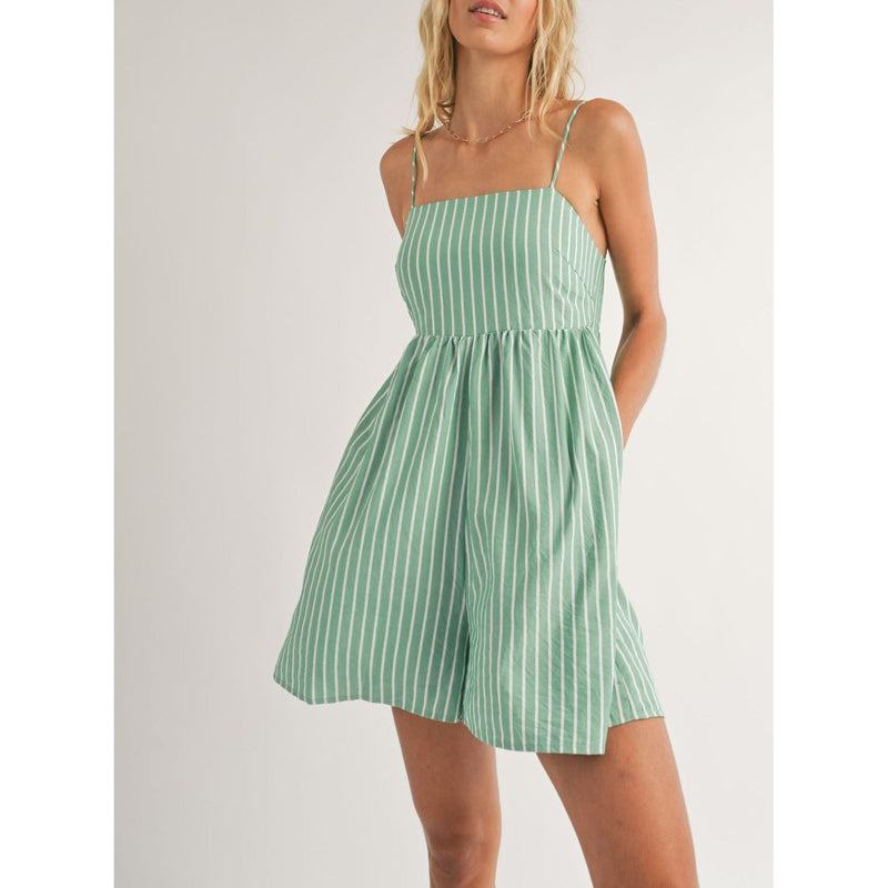 Traditions Striped Romper