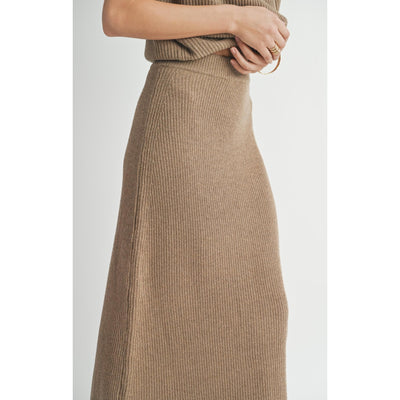 Crosby Ribbed Skirt