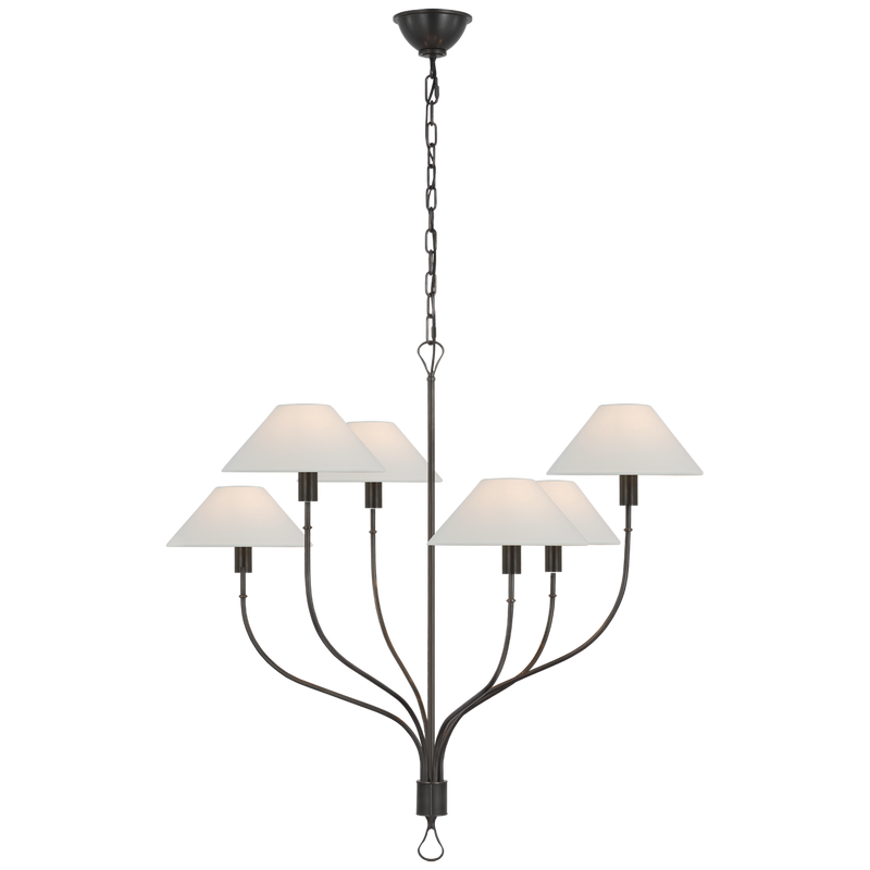 Griffin Large Staggered Tail Chandelier