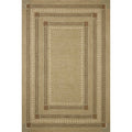 Alfie Rug 04 | Chris Loves Julia x Loloi | Green / Natural