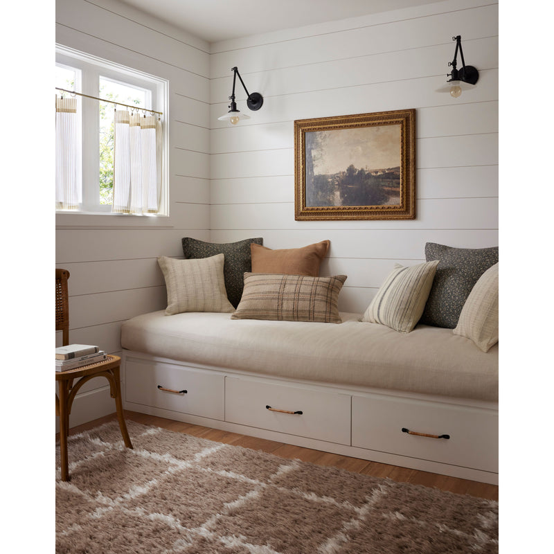 Amira Rug 04 | Angela Rose X Loloi | Khaki / Ivory