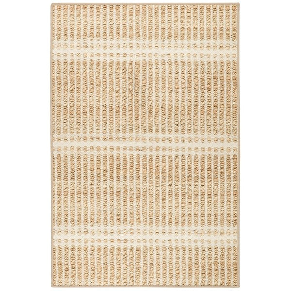 Arbor Ivory Natural Machine Washable Rug | 3&