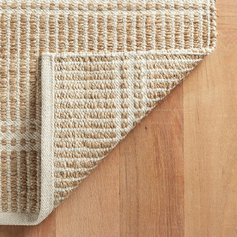 Arbor Ivory Handwoven Jute Rug