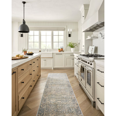 Blake Rug 01 | Angela Rose X Loloi | Sky / Beige