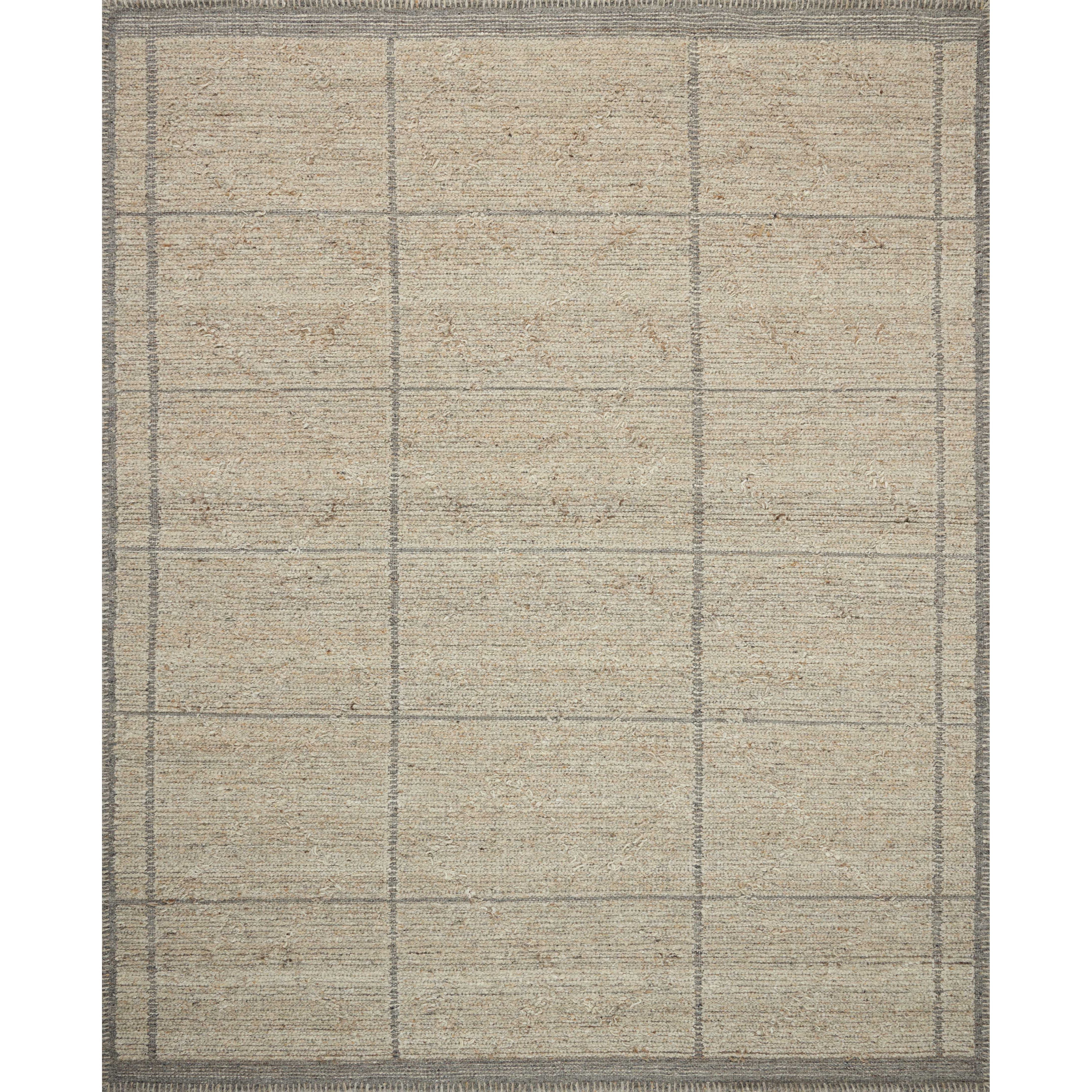 Bowie Rug 01 | Amber Lewis x Loloi | Fog / Grey – Modern Komfort