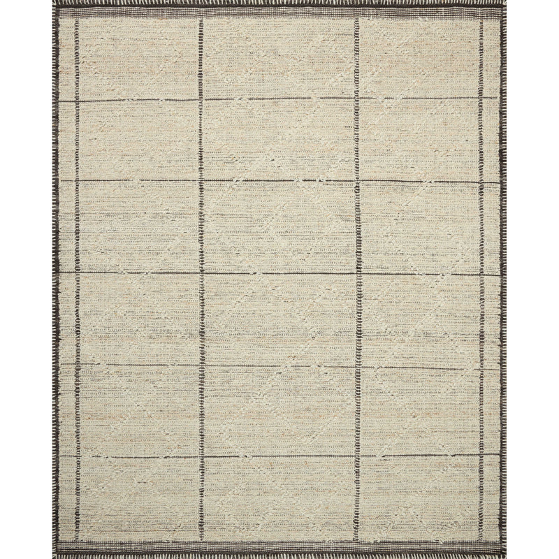 Bowie Rug 01 | Amber Lewis x Loloi | Ivory / Mocha