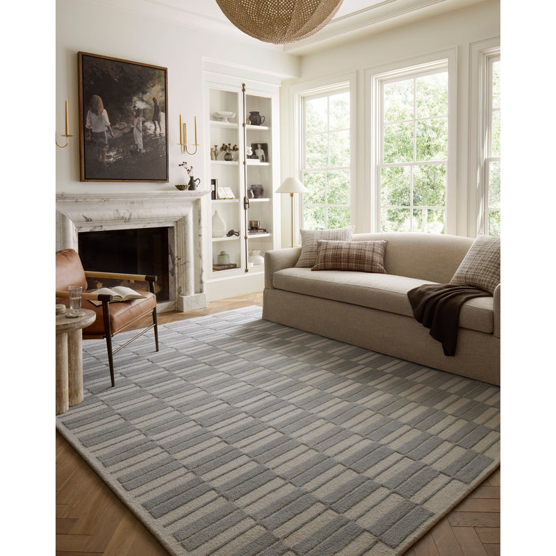 Bradley Rug 03 | Ivory/Grey